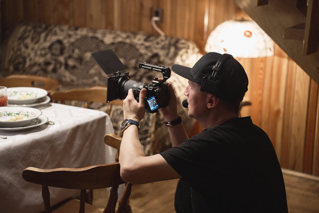 Produkcja teledysku myzcznego crea3studio - backstage