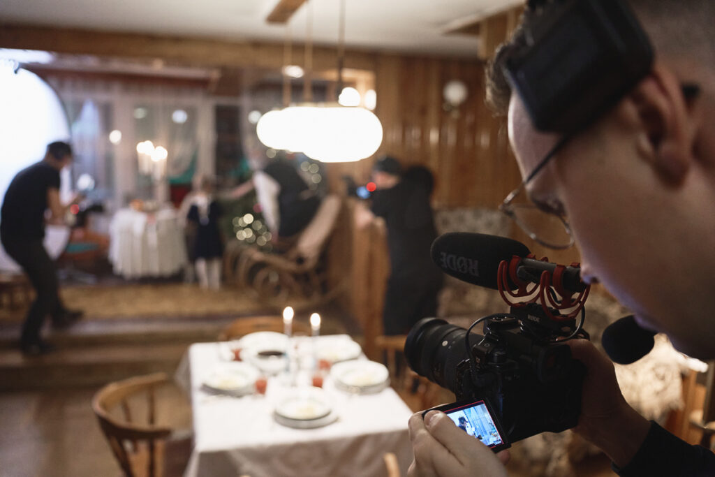 Produkcja teledysku myzcznego crea3studio - backstage