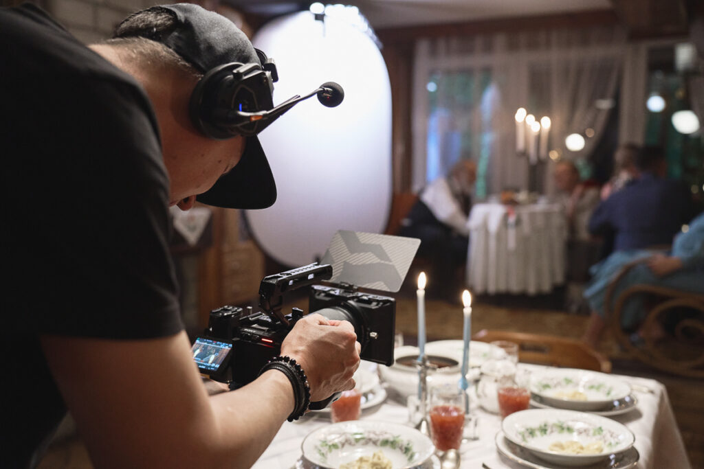 Produkcja teledysku myzcznego crea3studio - backstage