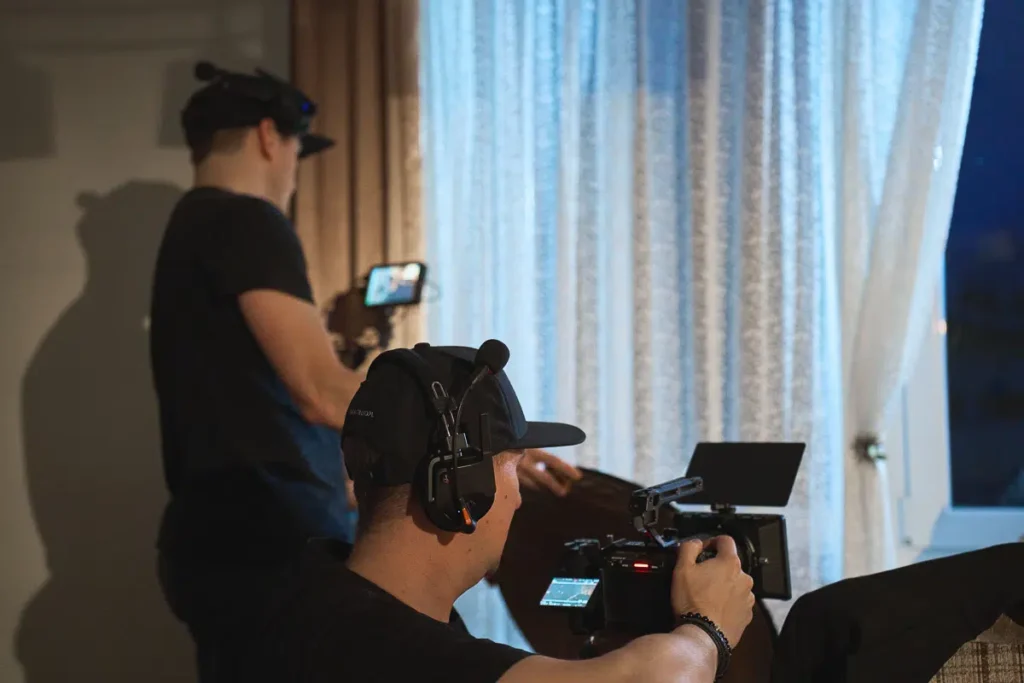 Produkcja teledysku myzcznego crea3studio - backstage