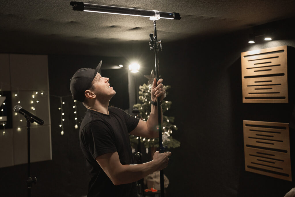 Produkcja teledysku myzcznego crea3studio - backstage