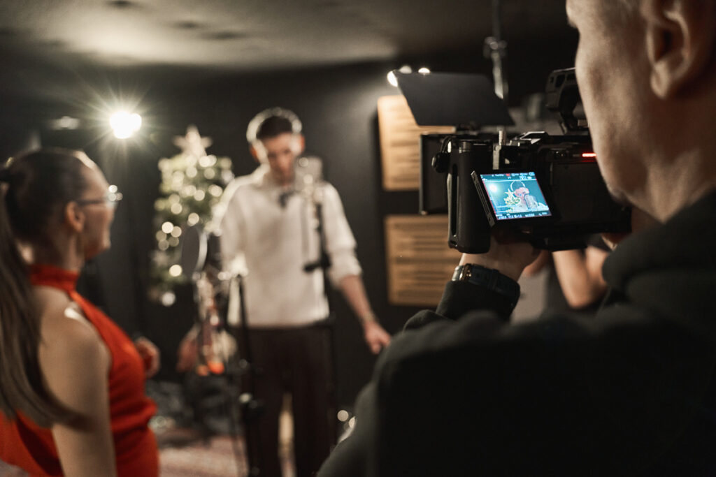 Produkcja teledysku myzcznego crea3studio - backstage