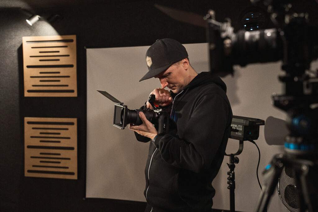 Produkcja teledysku myzcznego crea3studio - backstage