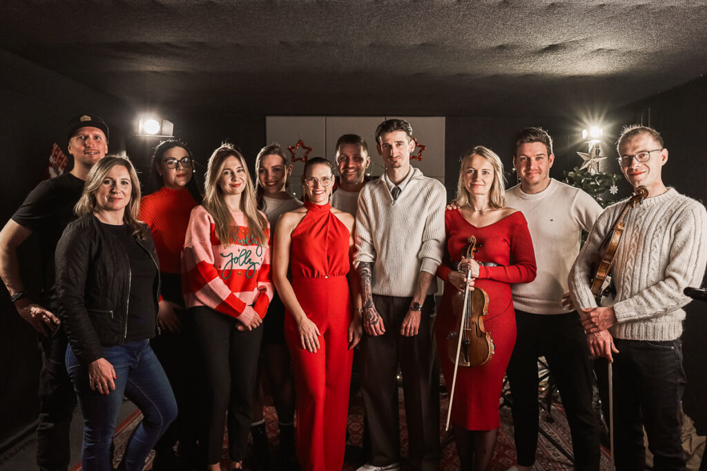 Produkcja teledysku myzcznego crea3studio - backstage