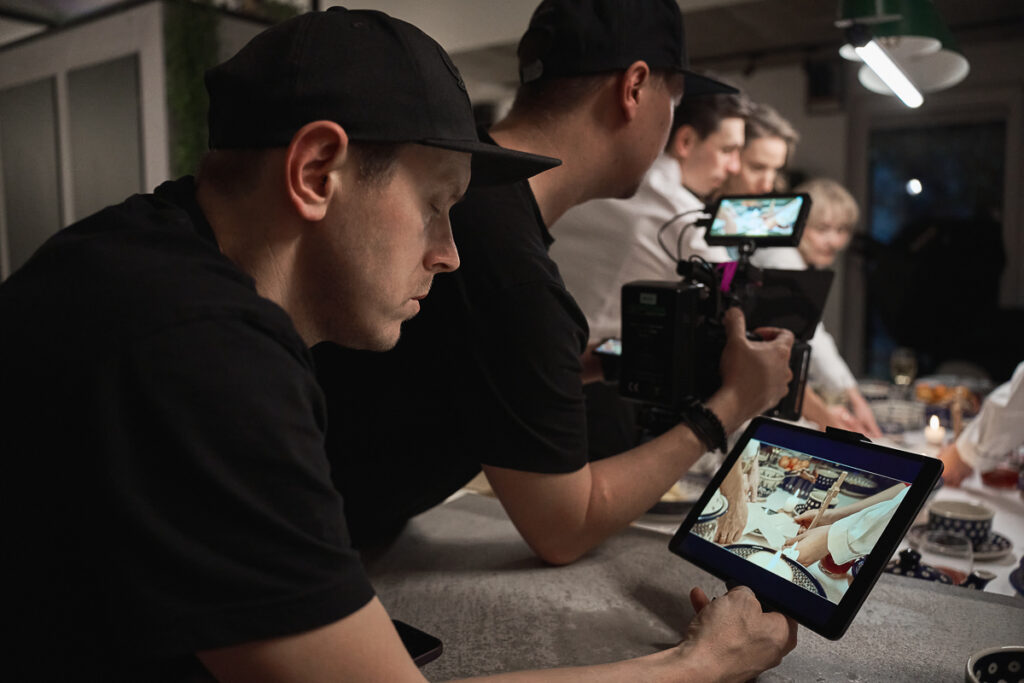 Produkcja teledysku myzcznego crea3studio - backstage