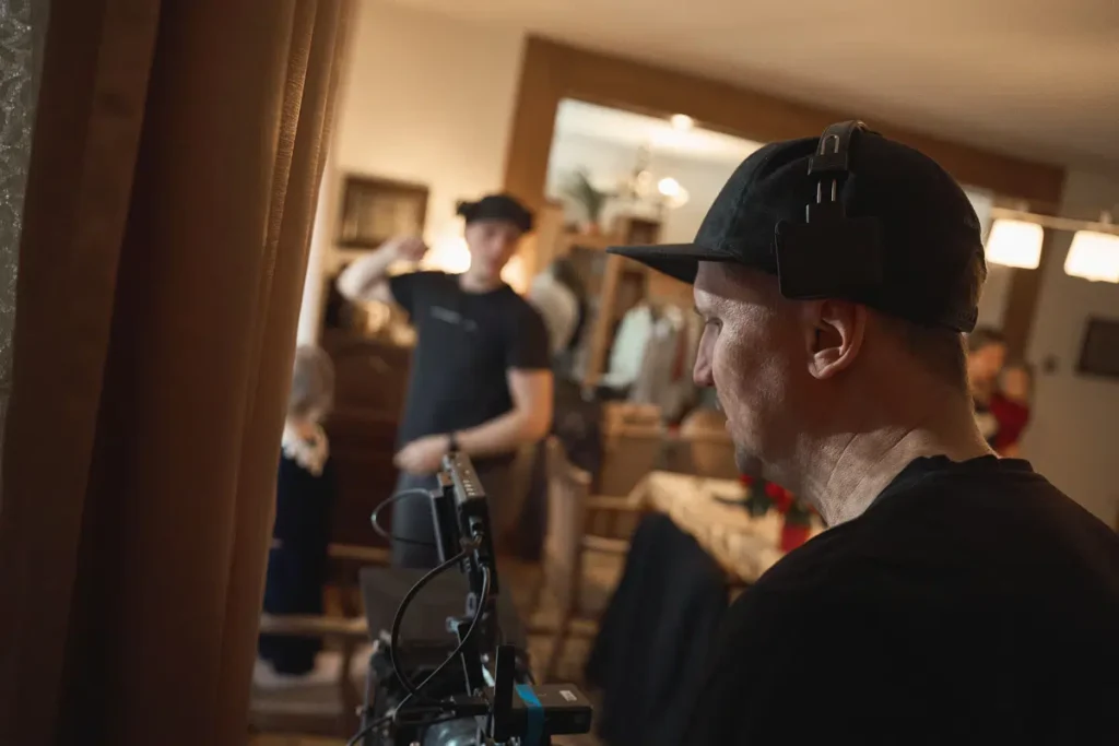 Produkcja teledysku myzcznego crea3studio - backstage