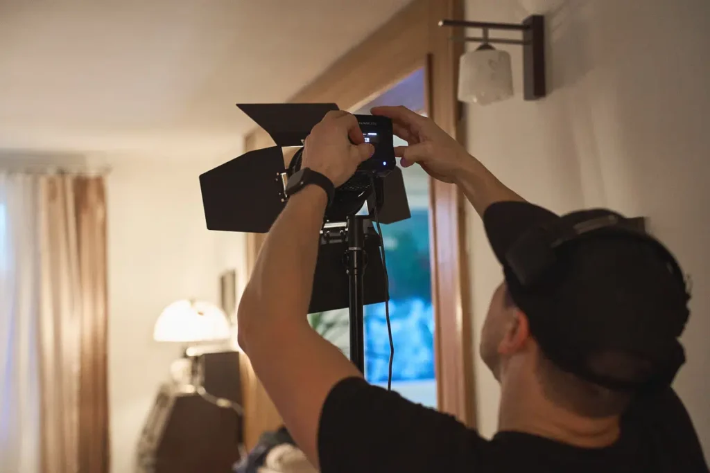 Produkcja teledysku myzcznego crea3studio - backstage