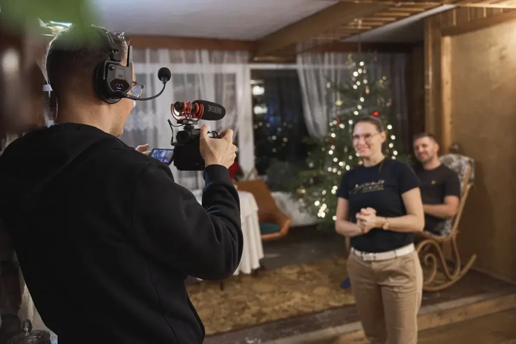 Produkcja teledysku myzcznego crea3studio - backstage