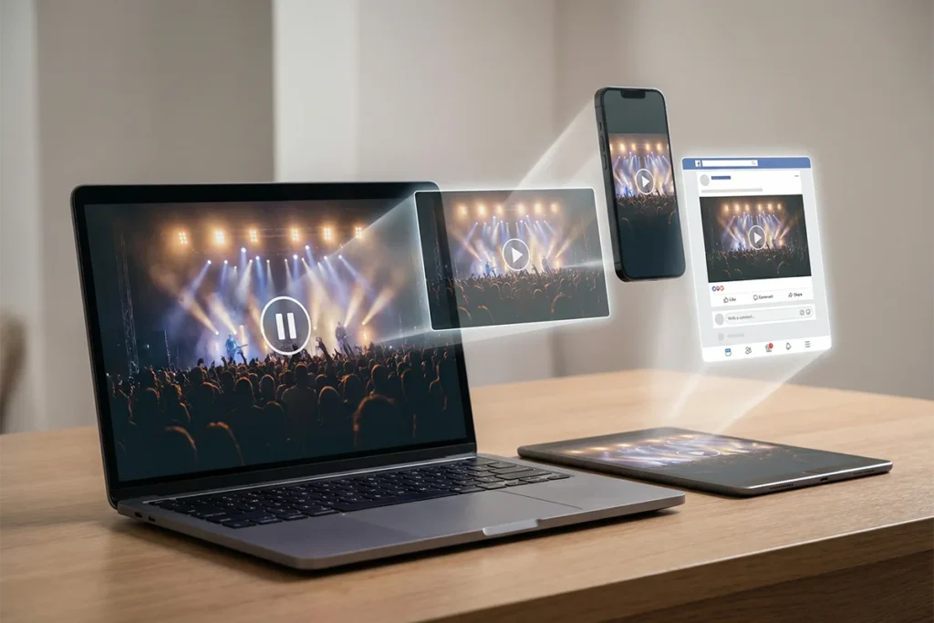 Jak wykorzystac film z wydarzenia